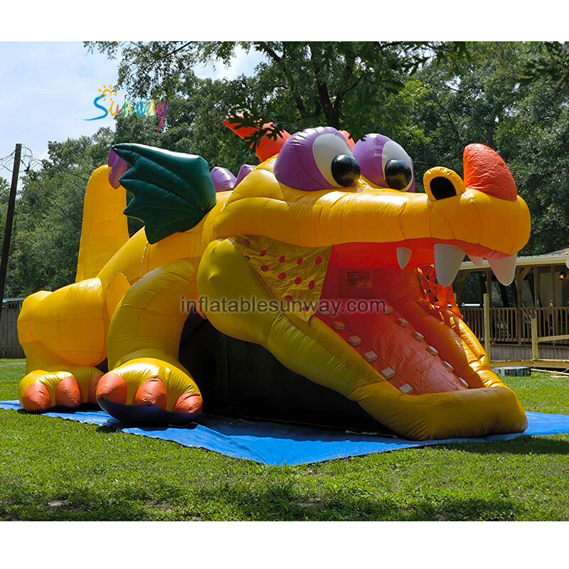 Inflatable bouncy castles